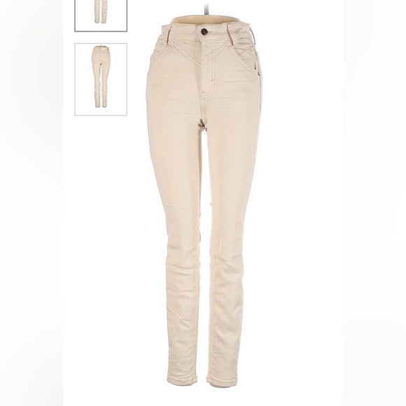 We are free 25 waisted jeans tan - Picture 1 of 2